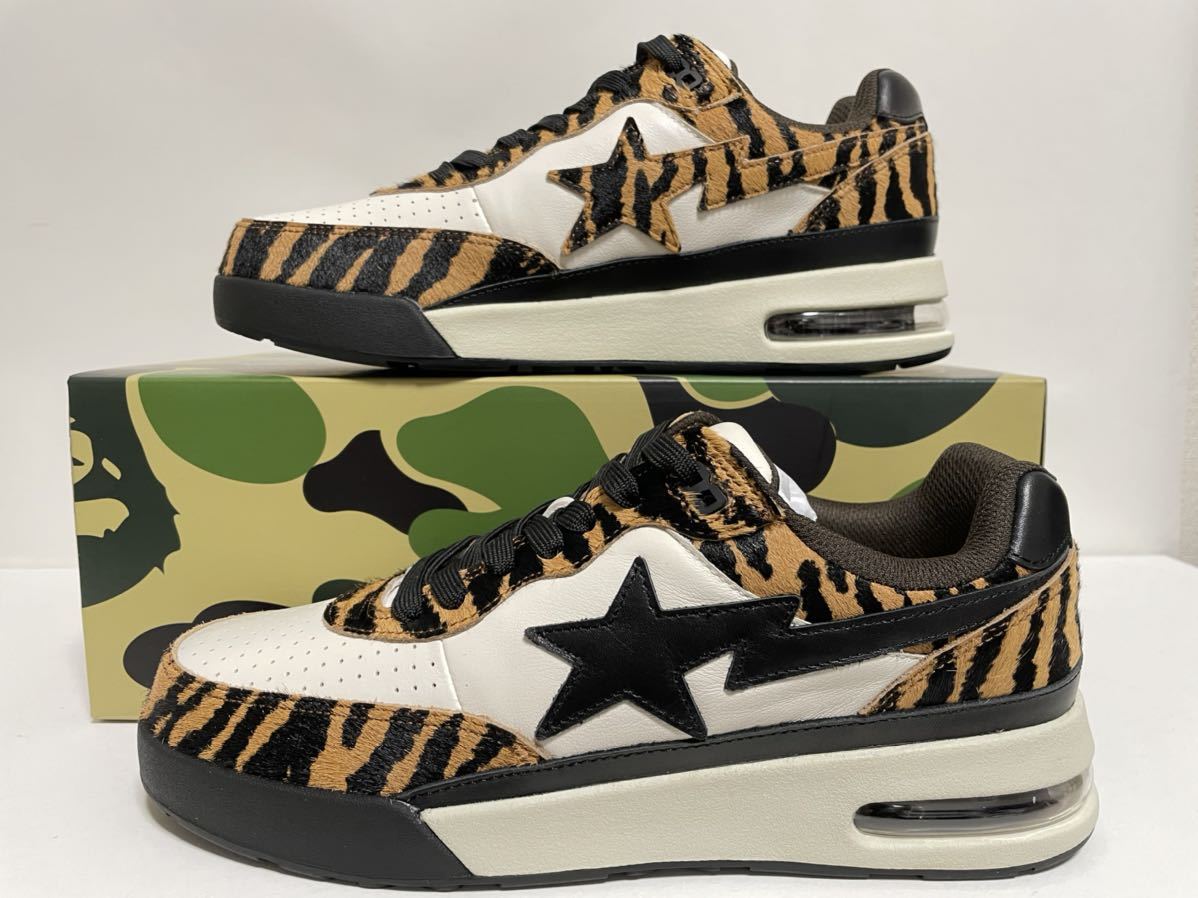 【送料無料】【新品】26.5㎝　BAPE ROADSTA Tiger Camo ベイプ ロードスタ タイガーカモ アベイシングエイプ_画像2