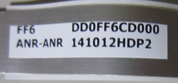 2174 NEC ノートパソコン部品 LaVie NS150/A PC-NS150AAB SATA 光学ドライブケーブル_画像3