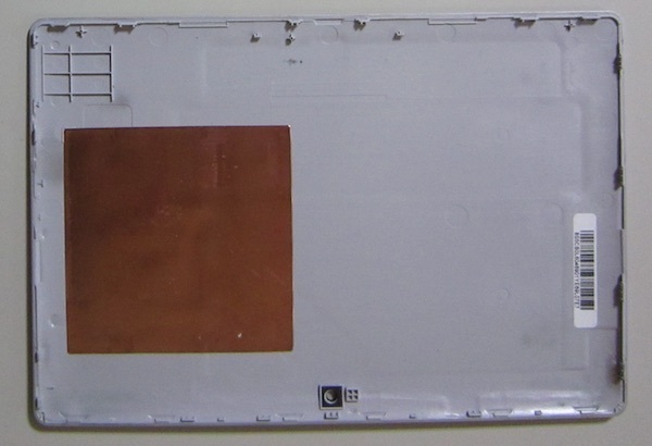 1158 Lenovo タブレットパソコン部品 ideapad Miix310 背面カバー_画像2