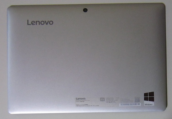 1158 Lenovo タブレットパソコン部品 ideapad Miix310 背面カバー_画像1