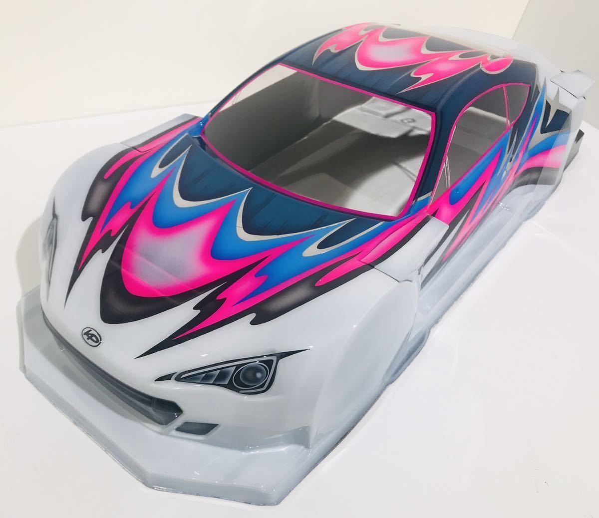 タミヤ1/10RCカー SUBARU BRZ R&D SPORT エアブラシ塗装ボディ