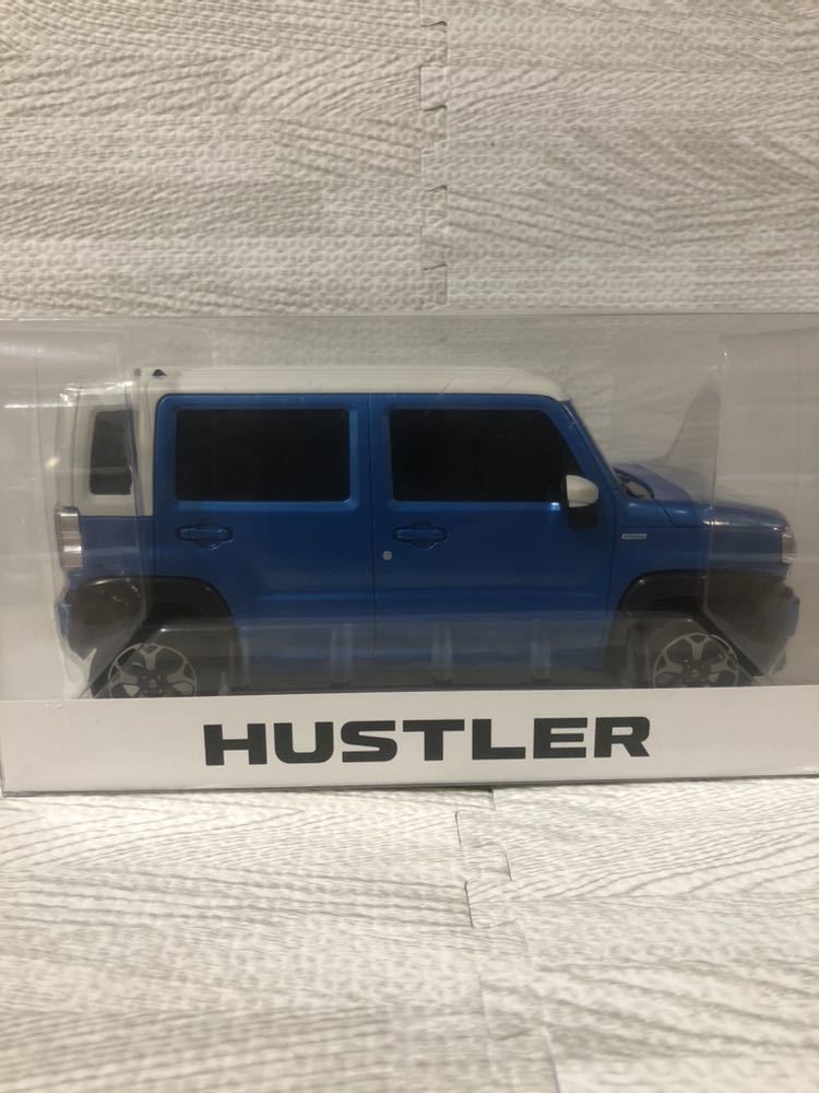 1/18 SUZUKI スズキ 新型ハスラー HUSTLER 非売品 ミニカー カラーサンプル ブリスクブルーメタリック ホワイト2トーン 