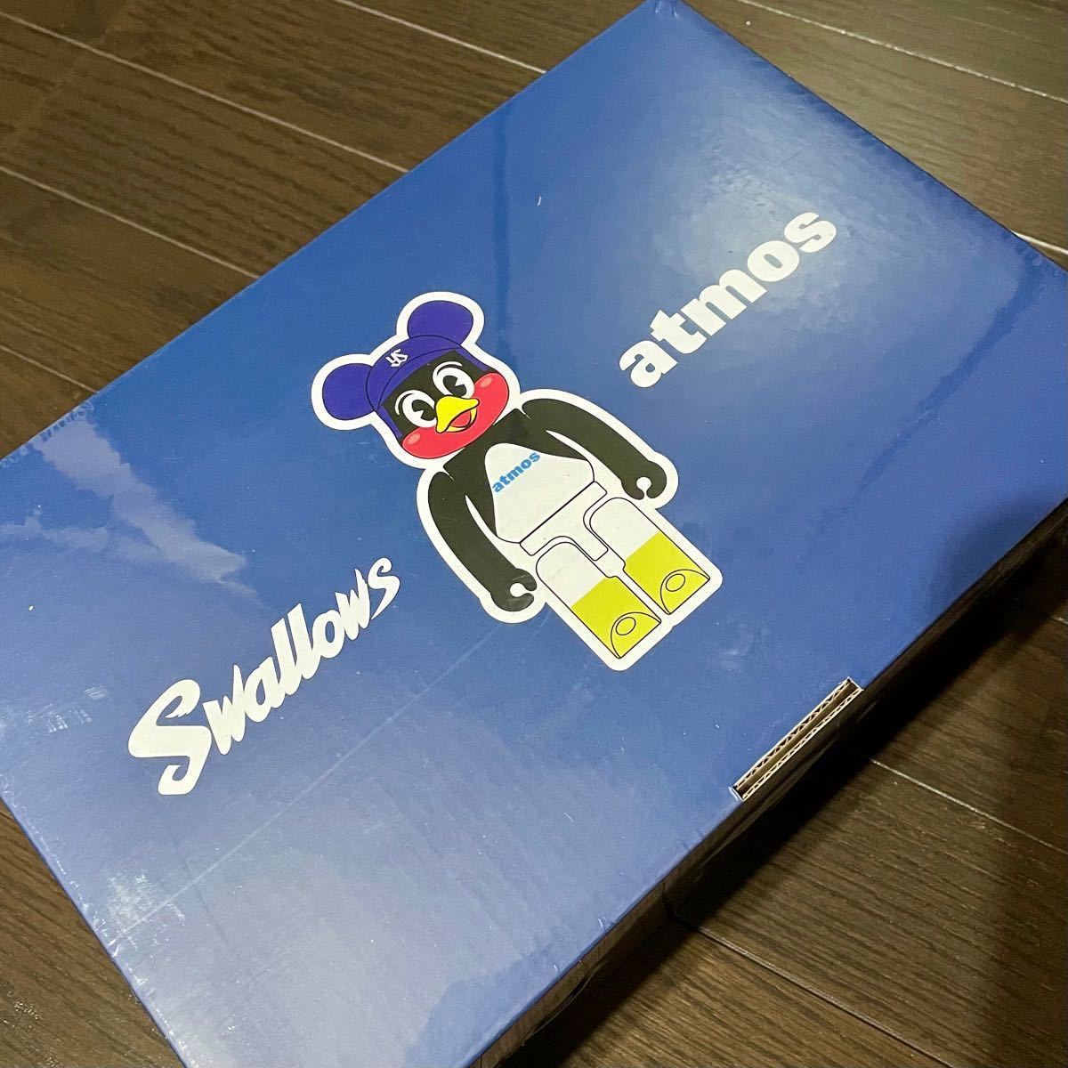 ベアブリック ヤクルト スワローズ 100% & 400% つば九郎 新品 ベアブリック ヤクルト スワローズ 100% & 400% つば九郎 新品