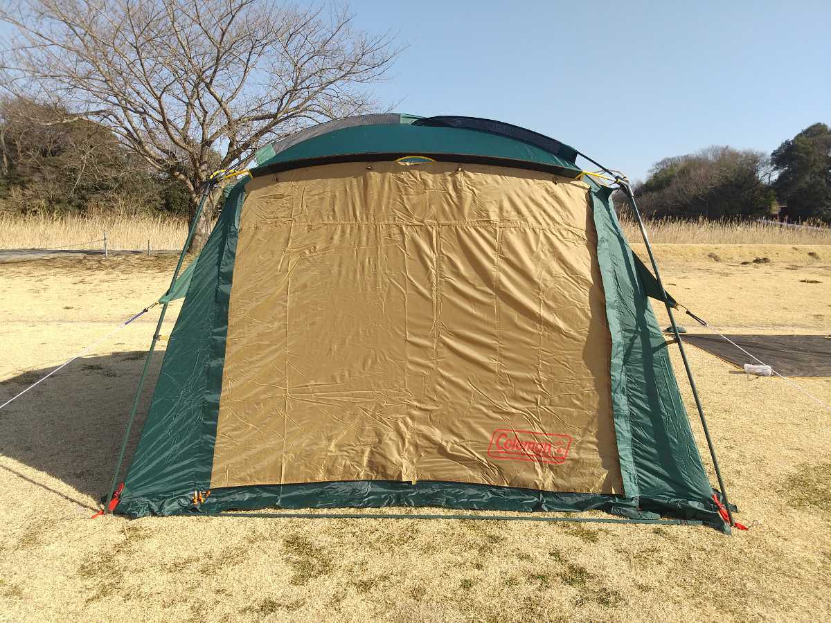 Coleman コールマン ラウンドスクリーン 320EX PLUS 設営確認 Coleman コールマン ラウンドスクリーン 320EX PLUS 設営確認