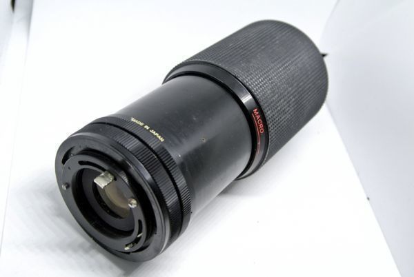 テフノンTEFNON HD-MC ZOOM 70-210mm F3.5 MACRO (キヤノンFDマウント)　大口径望遠ズーム　実用動作品　102578_画像2