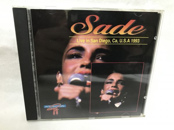 (CD) Sade●シャーデー Live In San Diego, U.S.A. 1993 B840_画像1