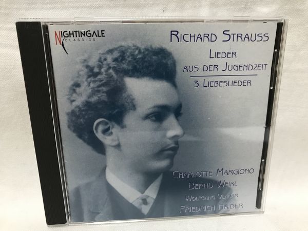 Richard Strauss リチャード・シュトラウス / Lieder aus der Jugendzeit Richard Strauss　B826_画像1