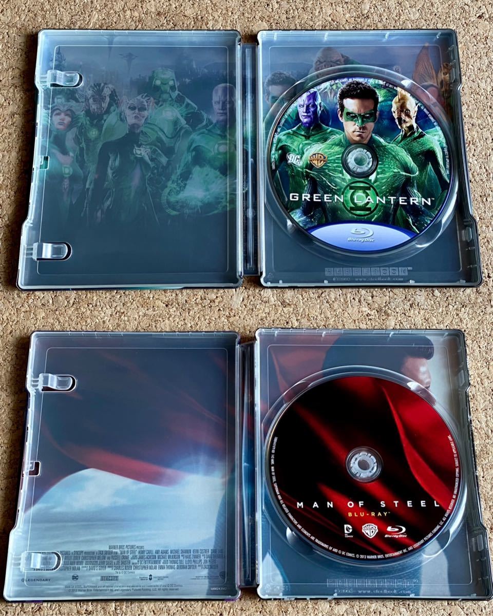 DCEU スチールブックセット 4K Ultra HD ブルーレイ 未開封新品 日本語