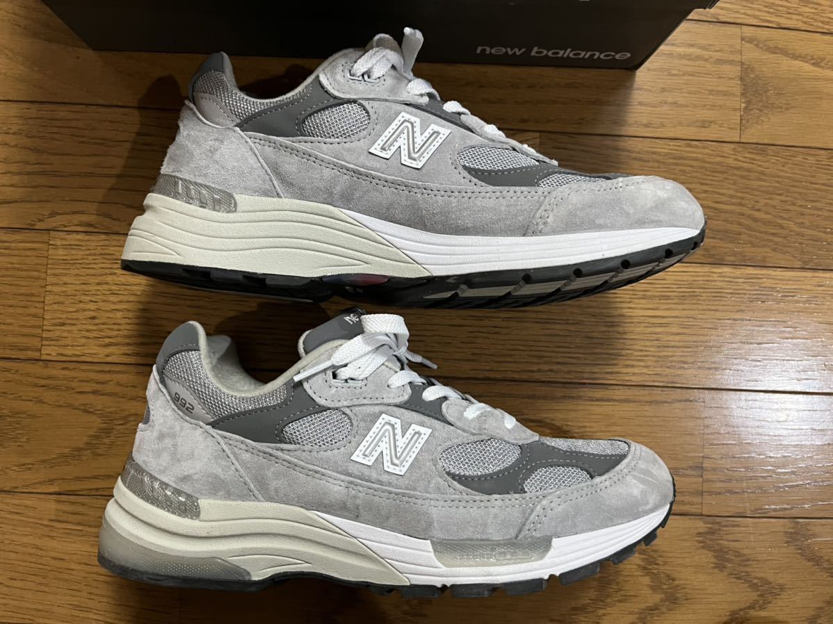 国内正規品 NEW BALANCE M992 GR 25.5cm US7.5 gruporio.net