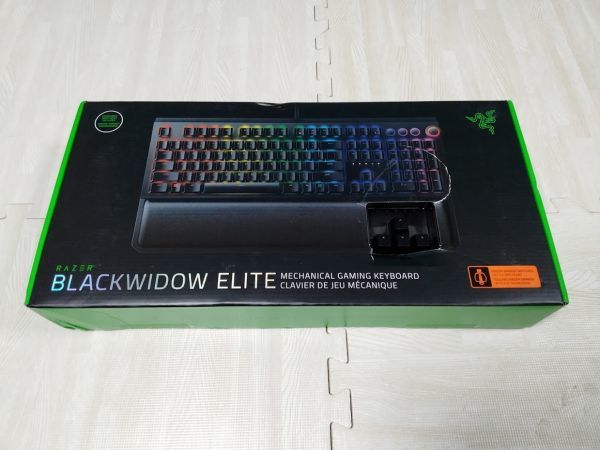 ★送料無料★新品未開封★ Razer BlackWidow Elite Mechanical Gaming Keyboard US配列 (Orange Switch) RZ03-02621900-R3U1