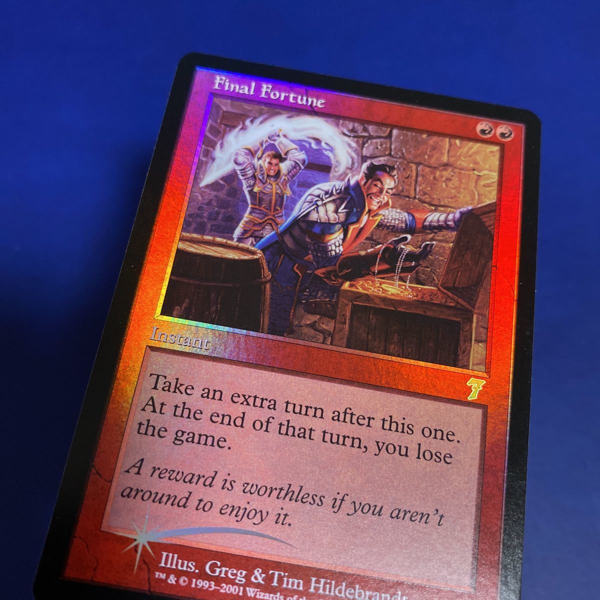 Yahoo!オークション - MTG 最後の賭け 7版 英語foil 美品 Yahoo!オークション - MTG 最後の賭け 7版 英語foil 美品