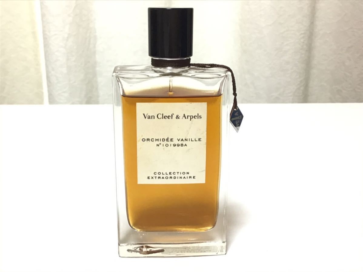 [USED]Van Cleef & Arpelsヴァン クリーフ&アーペル コレクシィオン エクストラオーディネー オーキデ ヴァニーユ EDP 75ml 香水 限定レアの画像1