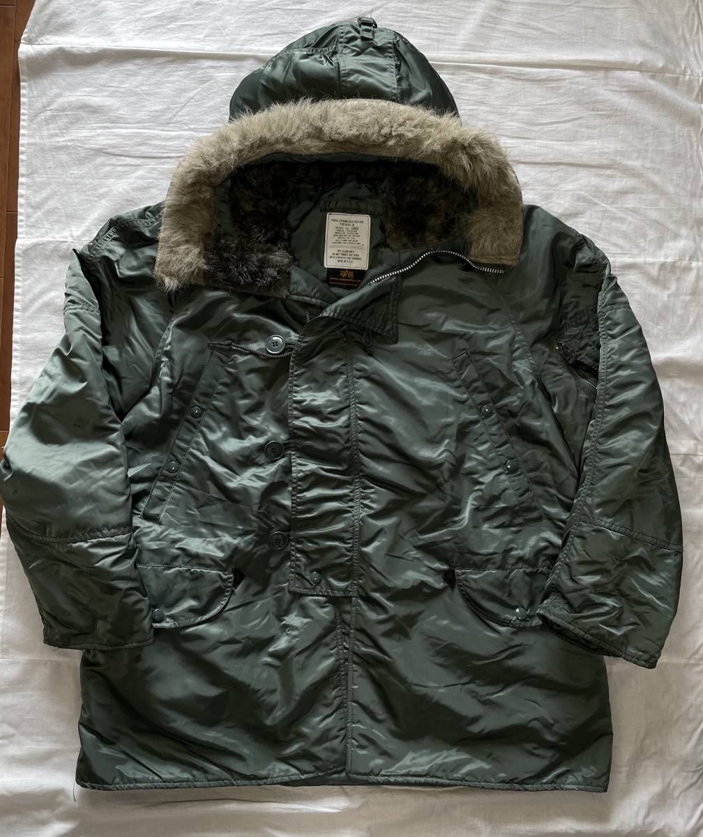 Yahoo!オークション - 90's USA製 ALPHA INDUSTRIES N-3B LARGE Yahoo!オークション - 90's USA製 ALPHA INDUSTRIES N-3B LARGE