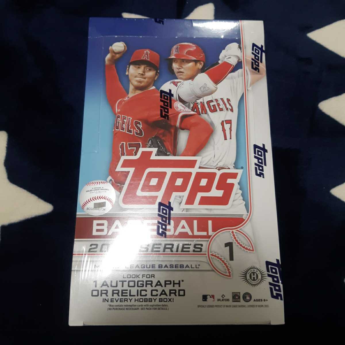 即決可】MLB 2022 TOPPS SERIES1 BASEBALL Hobby 新品未開封ボックス