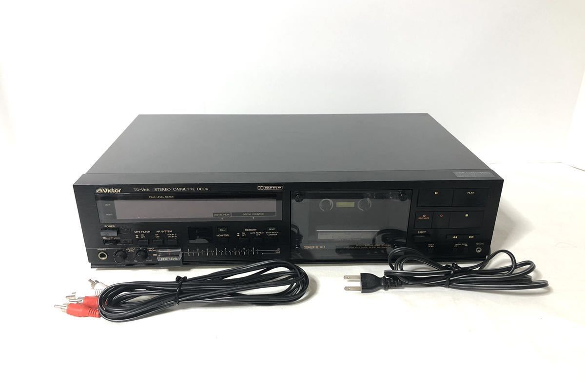 ビクター TD-V66 3ヘッド 業務用カセットデッキ レア-