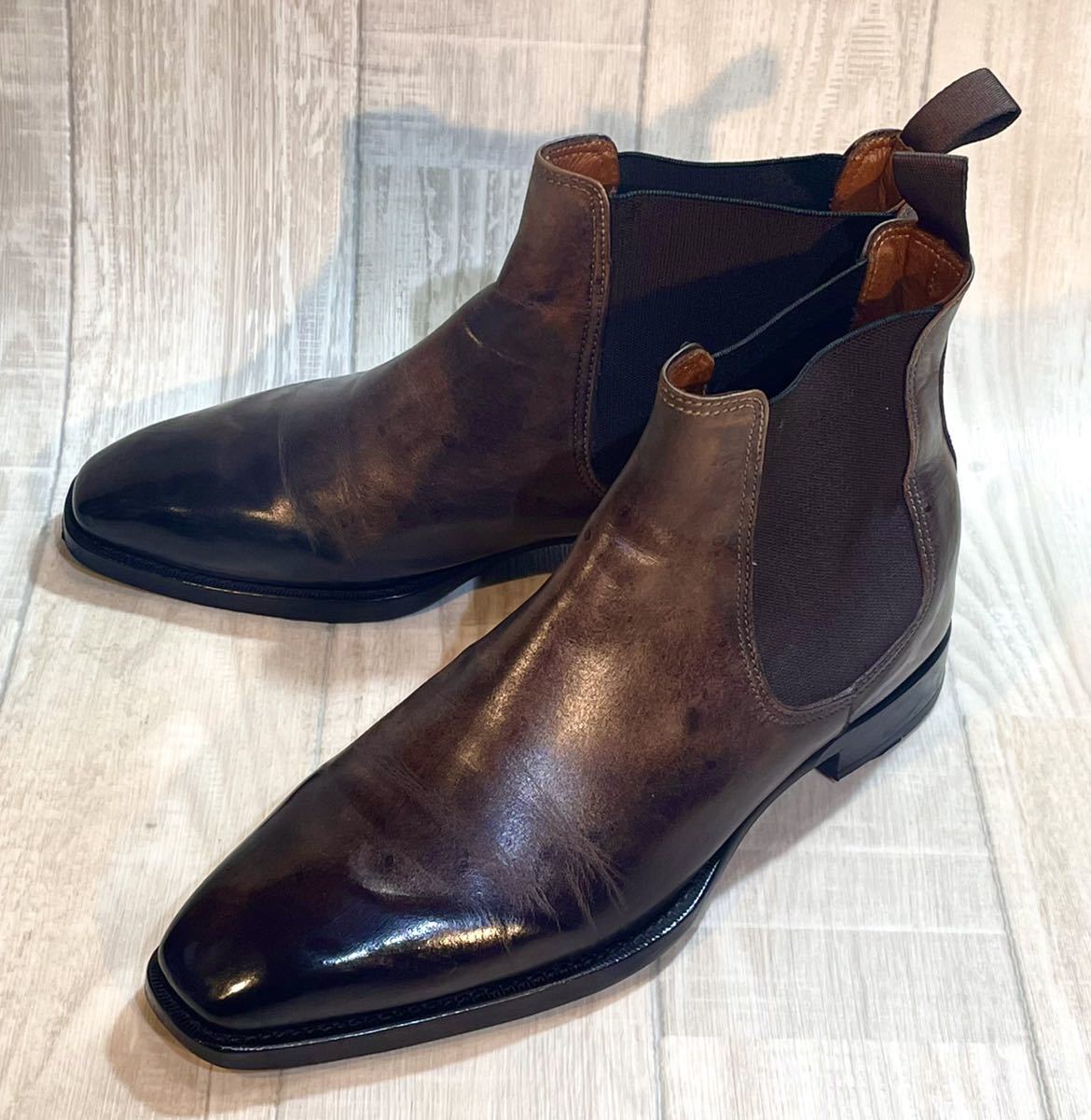 FRANCESCO BENIGNO フランチェスコベニーニョ◇24.5cm 5◇サイドゴア