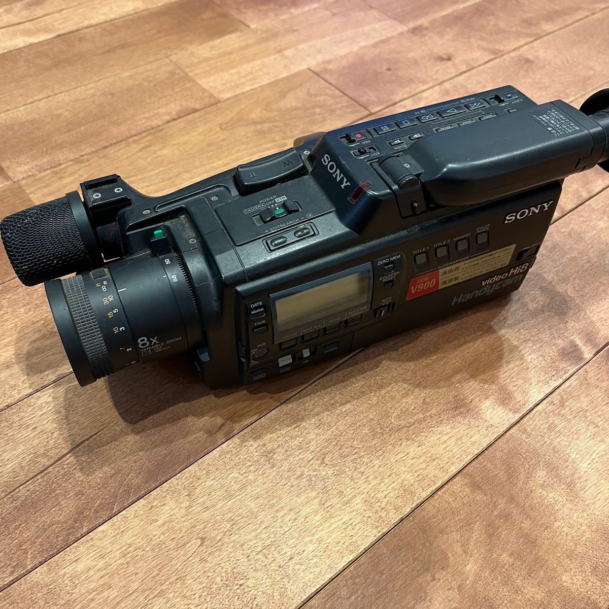 通電確認済み 即日発送】SONY CCD-V900 8mmビデオカメラ 通電確認済み 即日発送】SONY CCD-V900 8mmビデオカメラ