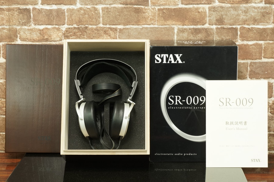 STAX SR-009 スタックス コンデンサー型 ハイエンドヘッドホン #R07166 スタックス