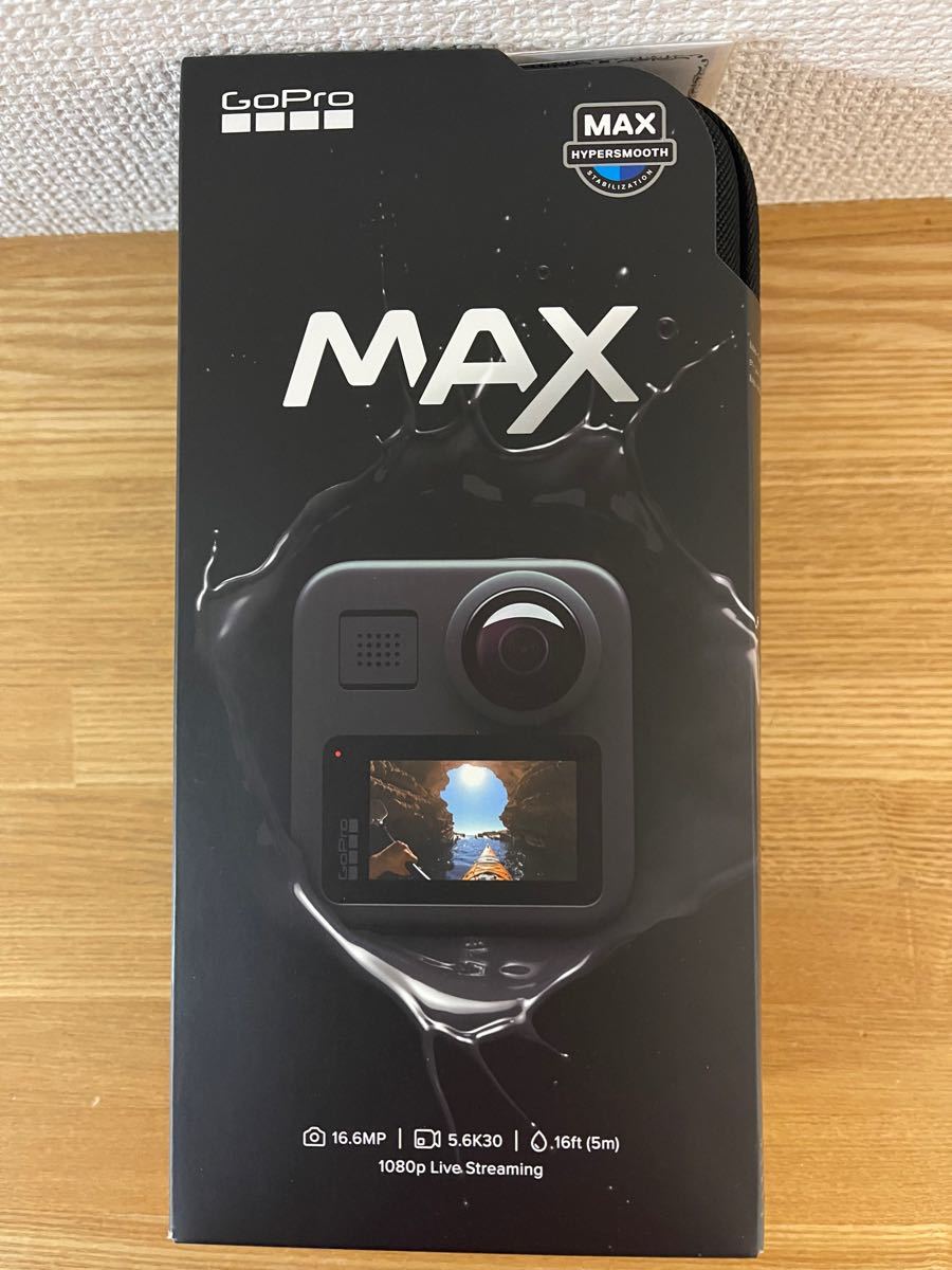 82％以上節約 GoPro MAX CHDHZ-202-FX ゴープロ 360°アクションカメラ