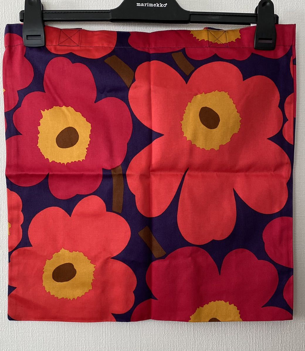 marimekko マリメッコ ウニッコ 50周年記念 エコバッグ トート レッドネイビー