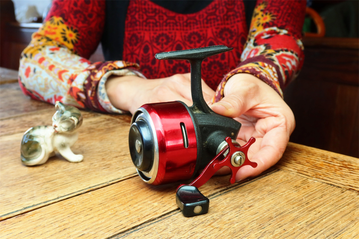 ABU 505 オールド アンダー スピニングリール 中禅寺湖 芦ノ湖 トラウトに アブ CARDINAL 3 4 MITCHELL 408 ライバル HEDDON 道楽 バスにも