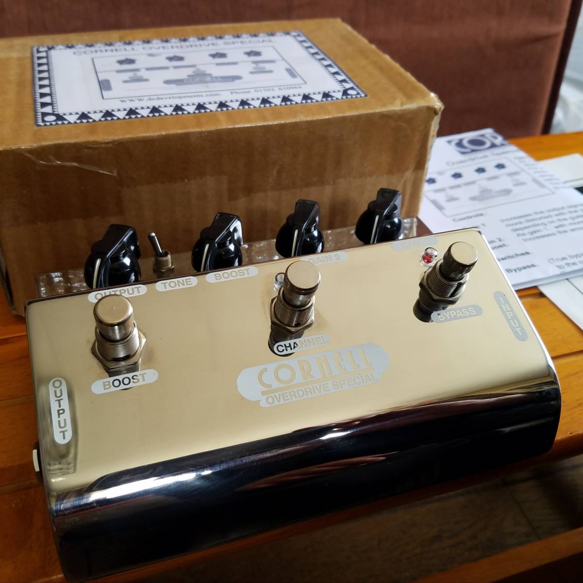 ギター Cornell overdrive special Yahoo!オークション - Cornell Overdrive Special Guitar Effect