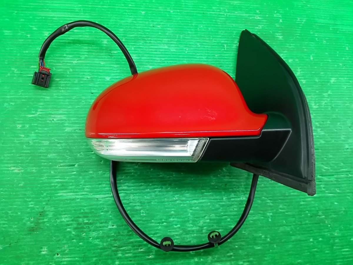 *5655@4769 Golf 5 GTI 1KAXX side mirror right 9 pin winker wellcome color LY3D V3