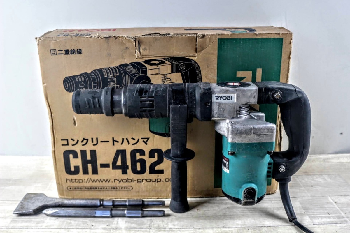 No.232 RYOBI リョービ コンクリートハンマ CH-462 10年製 備品・箱