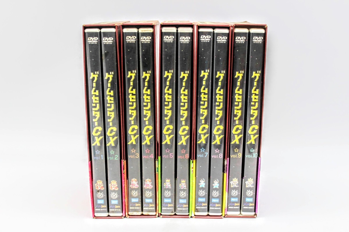 1円スタート】G2210 ゲームセンターCX DVD BOX 1～9セット www.gastech