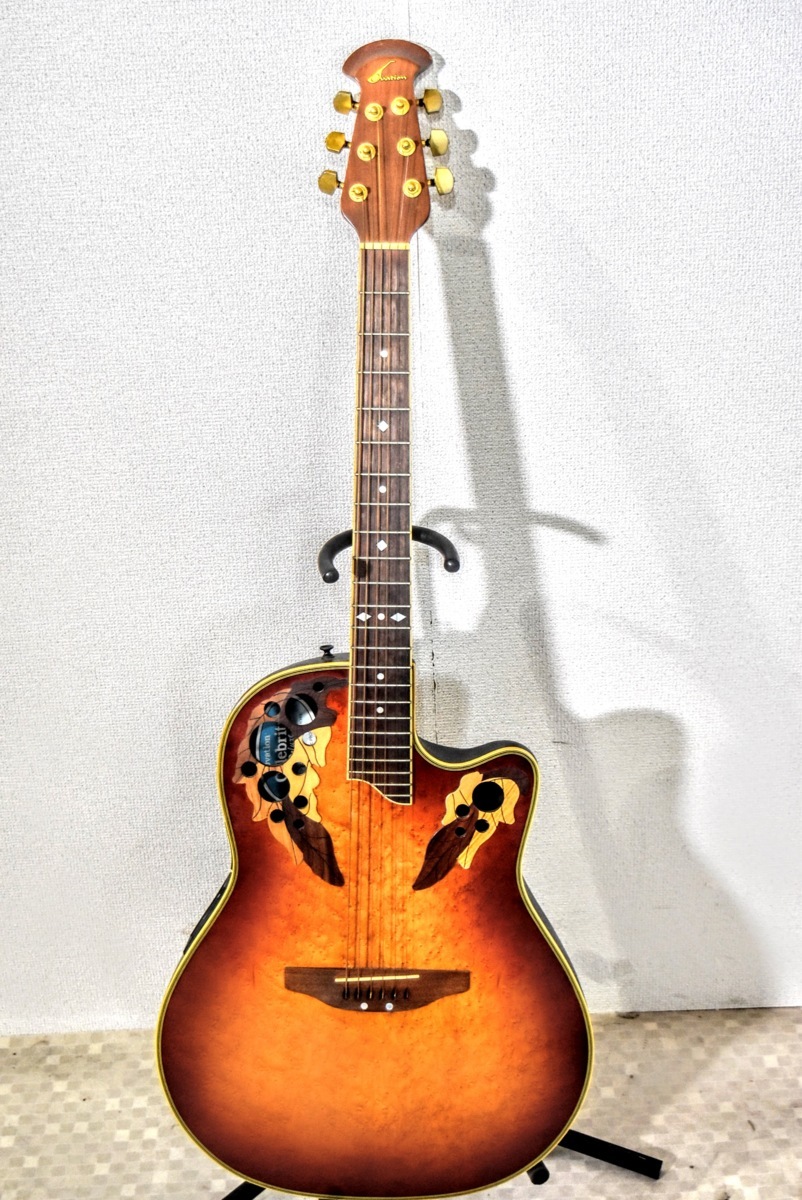ショッピング公式店 B.7276【ジャンク】Ovation Celebrity Deluxe CS257 オベーション エレアコ エレクトリック アコースティックギター ソフトケース付 ショッピング公式店 B.7276【ジャンク】Ovation Celebrity Deluxe CS257 オベーション エレアコ エレクトリック アコースティックギター ソフトケース付