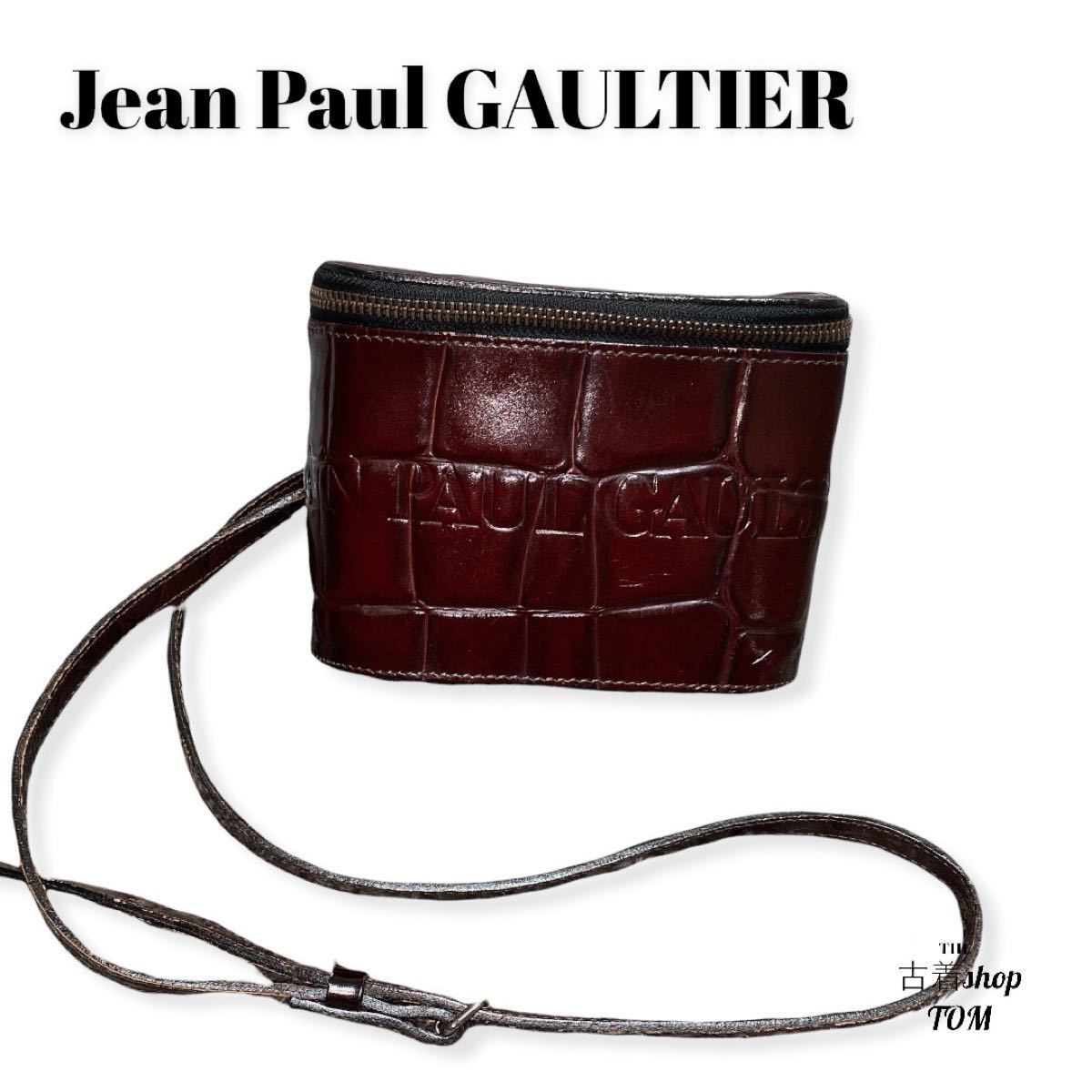 注目ショップ ジャンポールゴルチェ JeanPaulGaultierバッグ クロコ 型