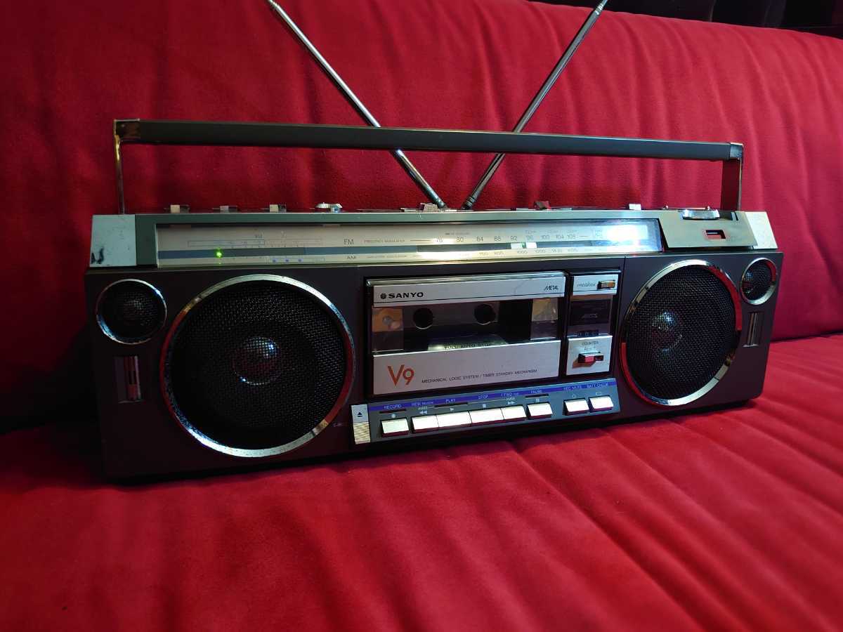 Yahoo!オークション - 【SANYO】MR-V9 ラジカセ vintage RADIO Yahoo!オークション - 【SANYO】MR-V9 ラジカセ vintage RADIO