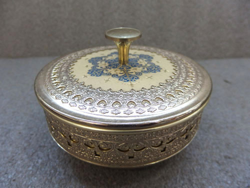 0210482aノベルティグッズ SHISEIDO 昭和レトロ 中古品 サイズ12×H8.3cm程(蓋含む)
