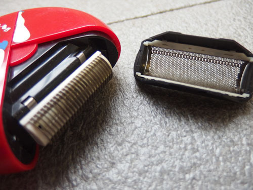 290301a【メ便】サンヨーシェーバー Fashion Shaver SV-M74/髭剃り/動作OK/中古品/メール便発送可能商品_画像4