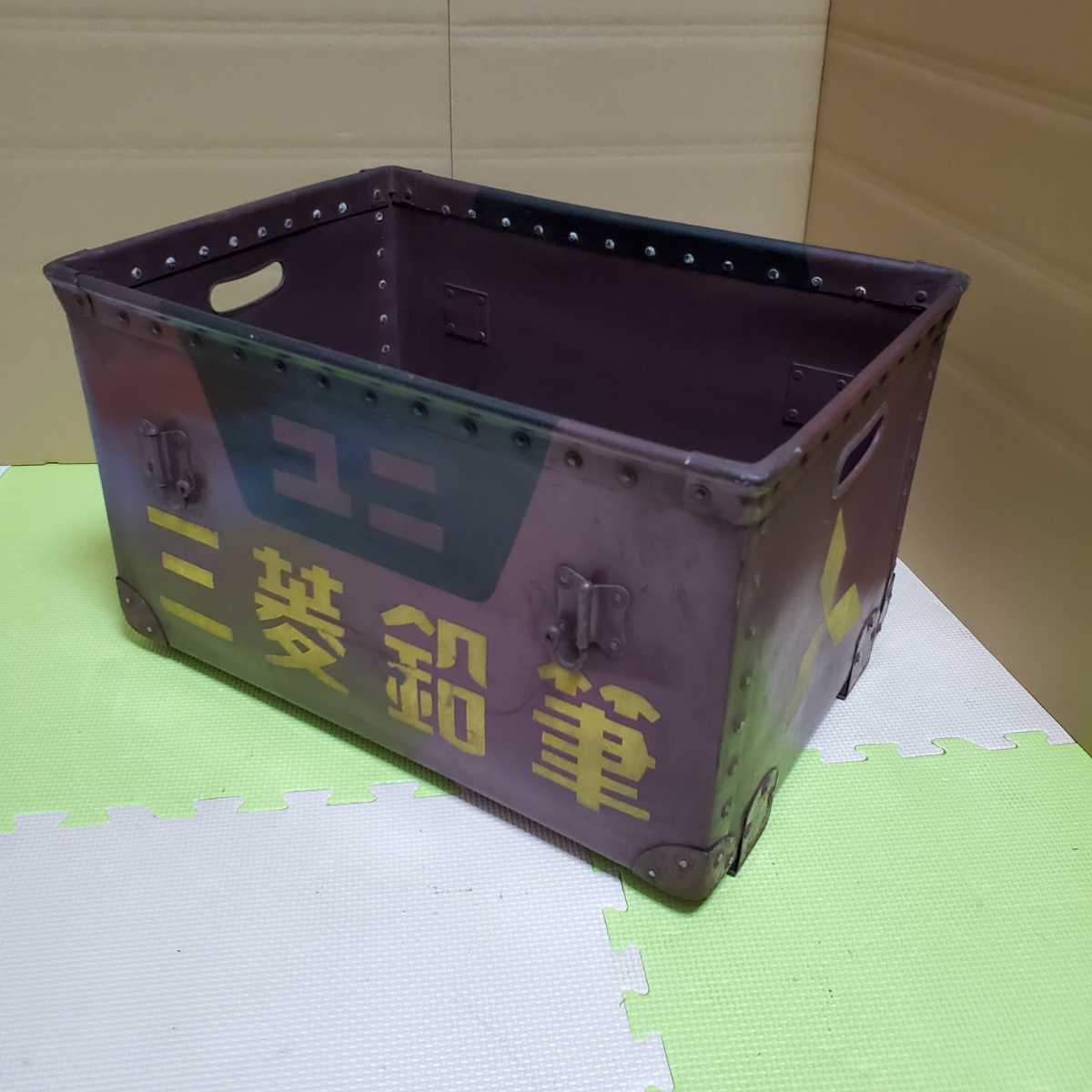 ボテ箱 大きいサイズ 三菱鉛筆 みつびし鉛筆 昭和レトロ アンティーク