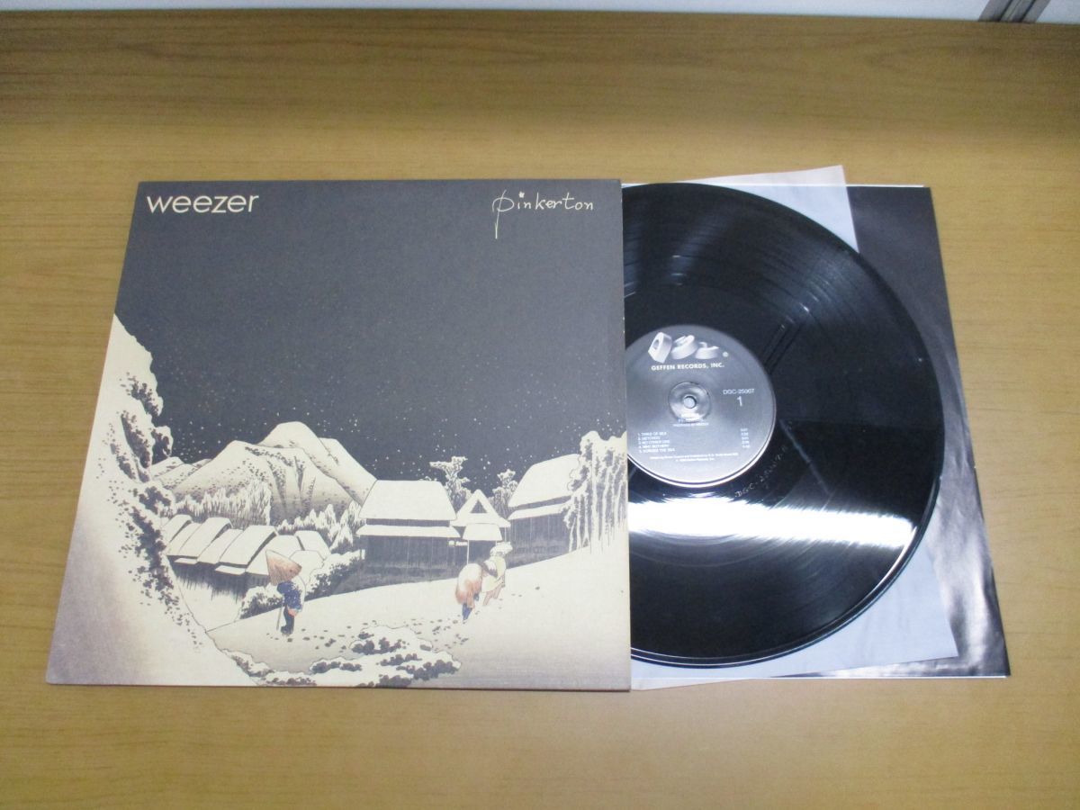 01)Weezer/Pinkerton/ピンカートン/ウィーザー/DGC-25007/LPレコード/US盤/米盤/オルタナティブ・ロック/アナログ盤