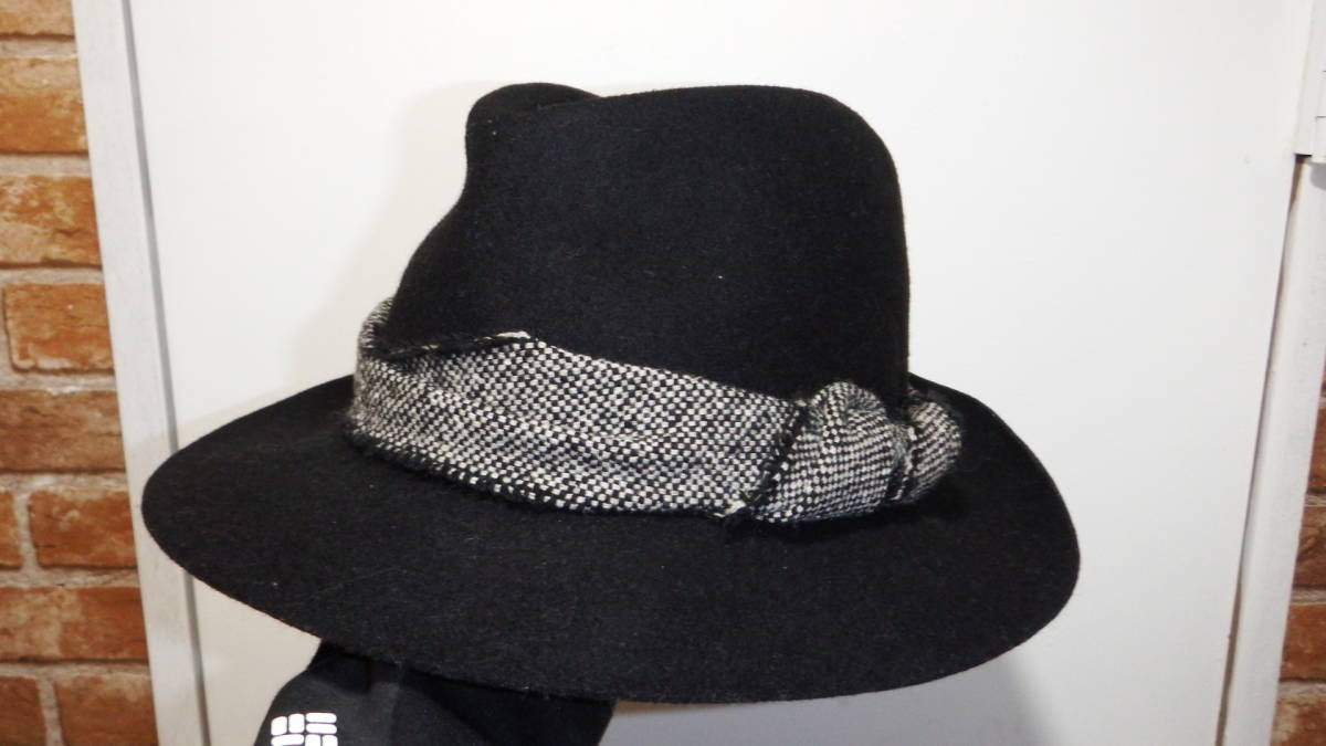 reinhard plank レナードプランク ハット black FK www.mecadraft.com
