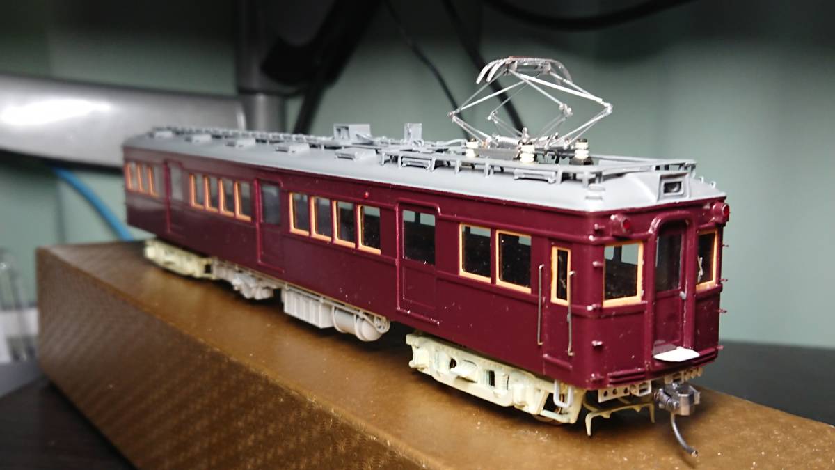 新品で購入して フェニックス模型 阪急電鉄 810系 Mc+Tc 3扉改造車