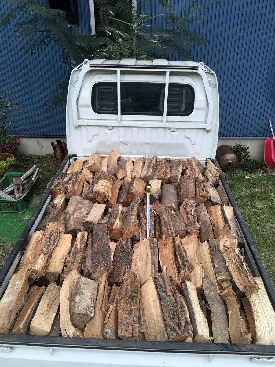 乾燥薪【ナラ】軽トラ1杯26000円！③