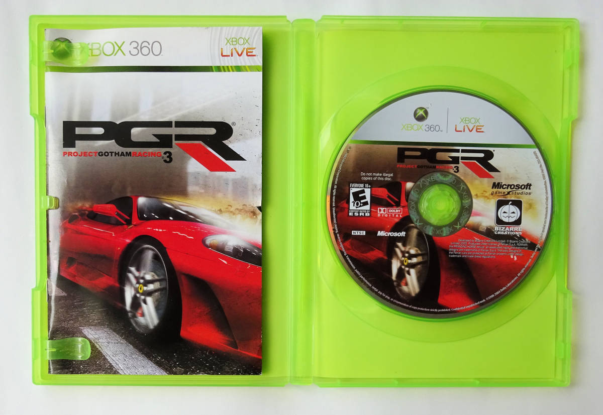 プロジェクト ゴッサム レーシング3 PGR PROJECT GOTHAM RACING PGR3 Game of the Year 北米版 ★ XBOX 360 / XBOX ONE / SERIES X