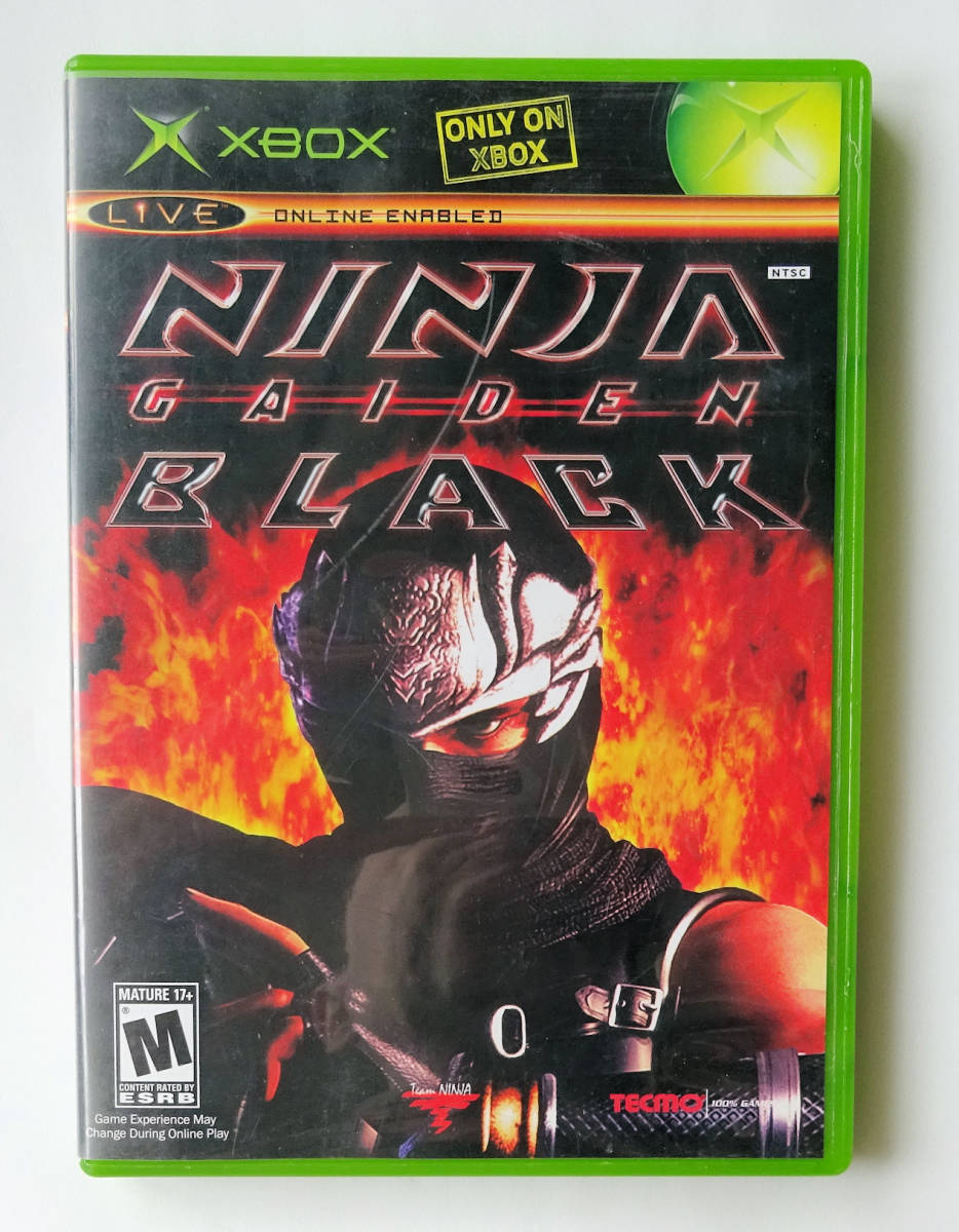  Ninja gaiten black NINJA GAIDEN BLACK North America version * XBOX / XBOX 360 / XBOX ONE / SERIES X soft 