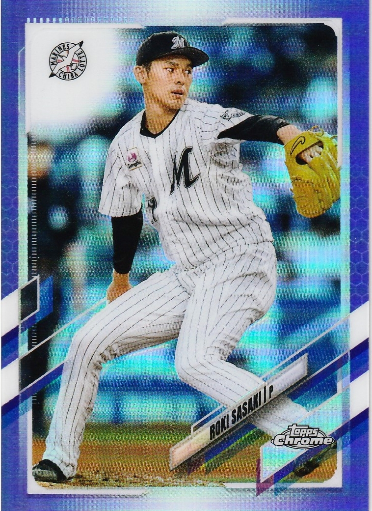 Yahoo!オークション - 21 Topps Chrome NPB Purple Re...