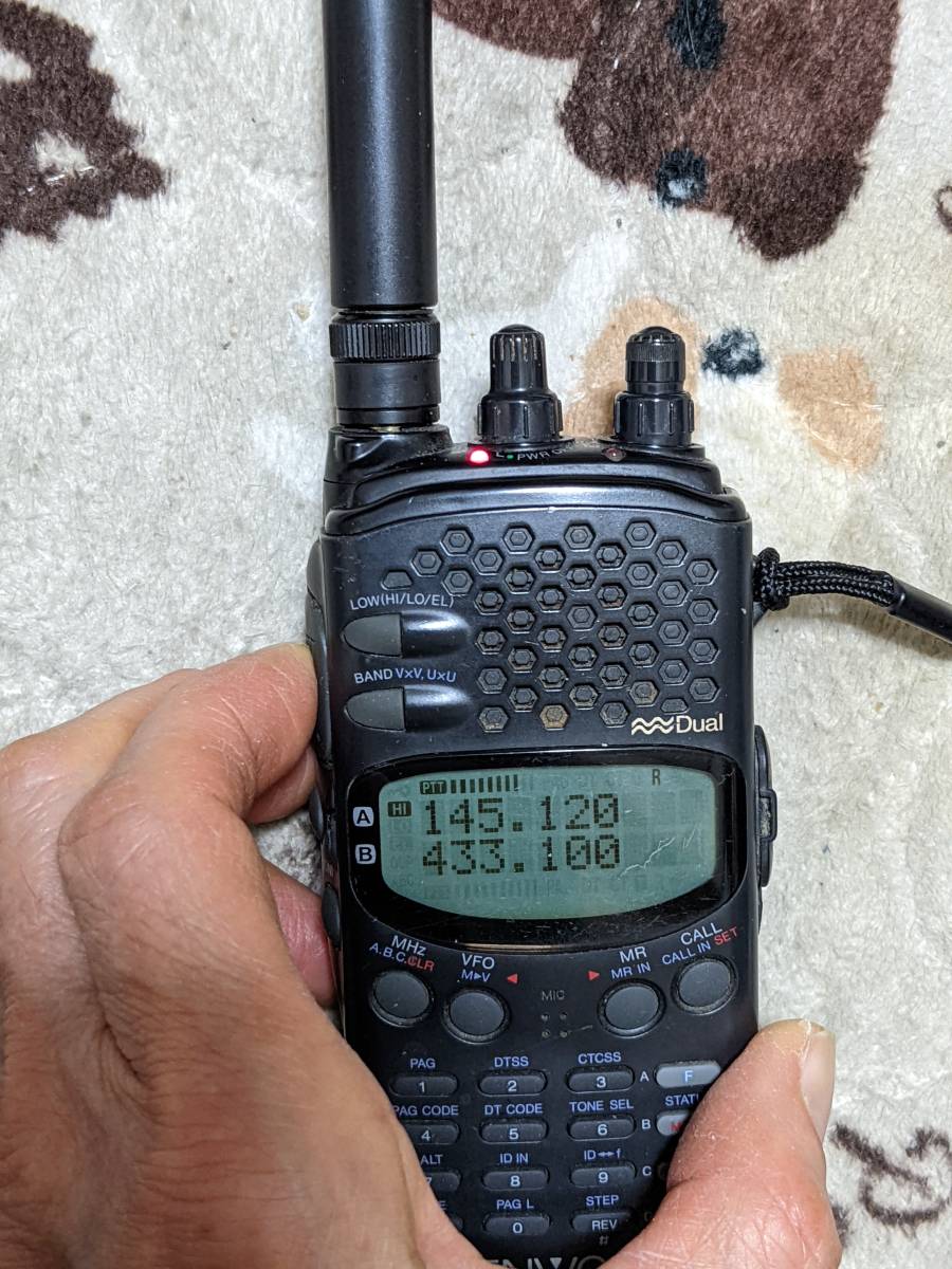 KENWOOD TH-79A 144/430MHz FM DUAL BANDER アンテナ、ストラップ 