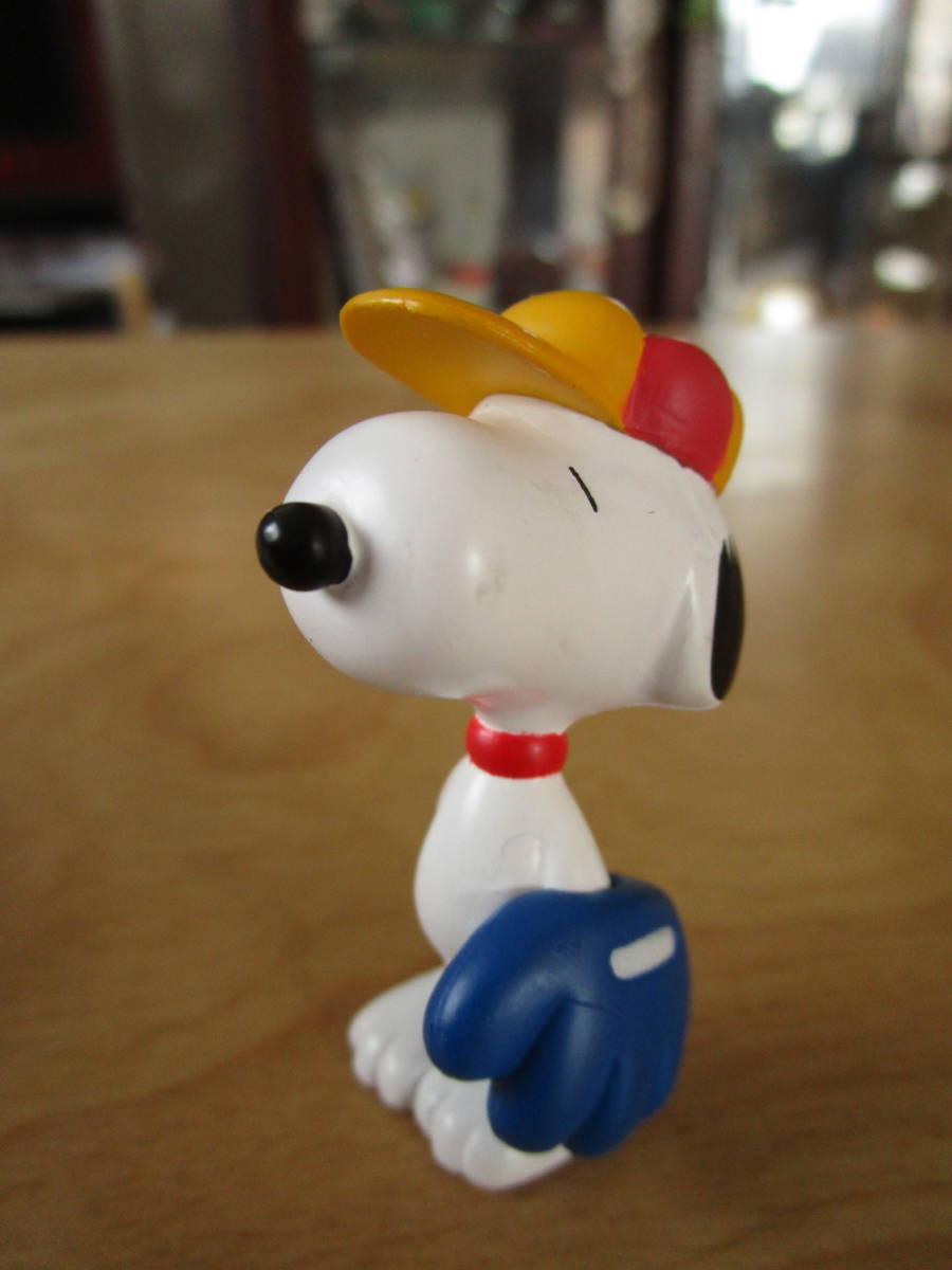 SNOOPY スヌーピー ソフビPVCフィギュア 三和銀行ノベルティ+