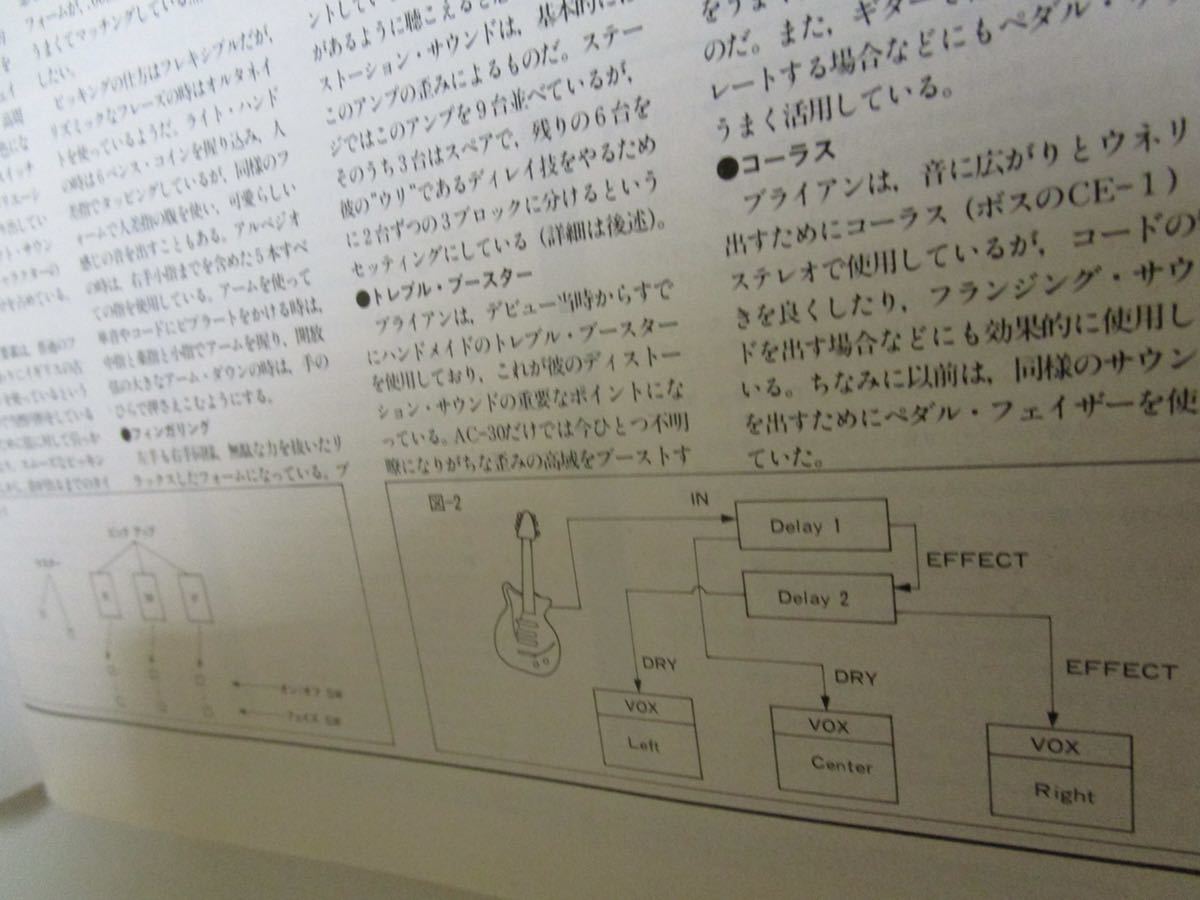 雑誌 ギター・マガジン リビング・カラー 特集 クイーン ブライアン・メイ ギター・スコア インタビュー バンドスコア 送料無料 即決_画像8