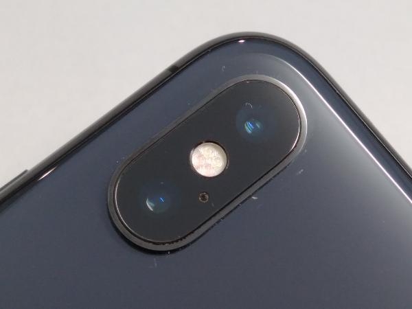 docomo 【SIMロック解除済】MQC12J/A iPhone X 256GB スペースグレイ