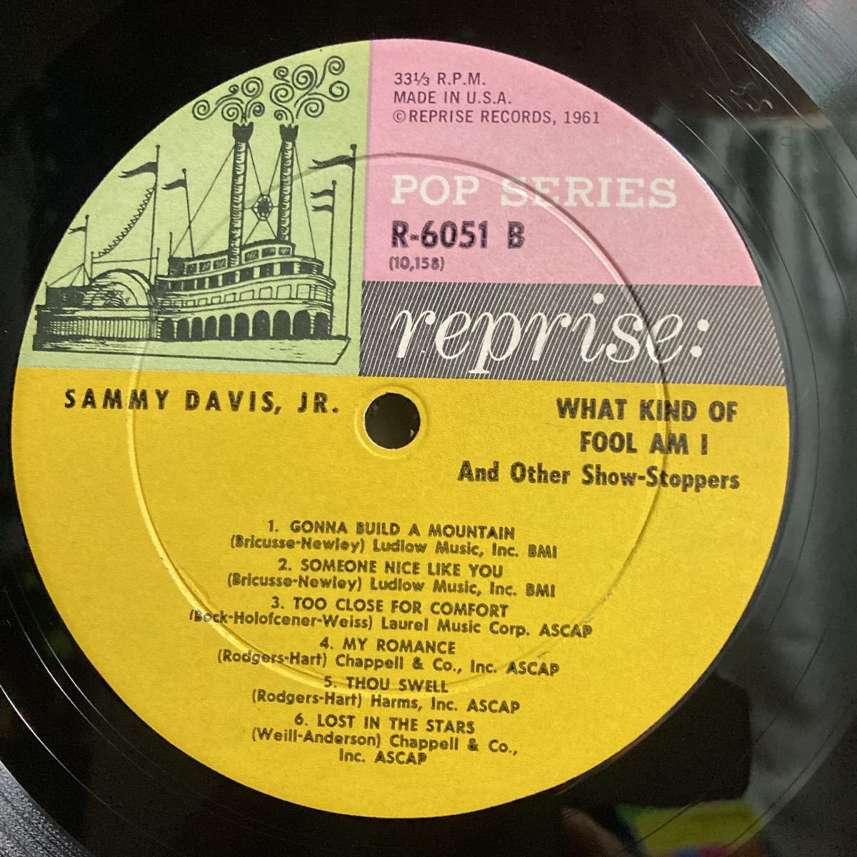 Sammy Davis Jr / WHAT KIND OF FOOL AM I_画像4