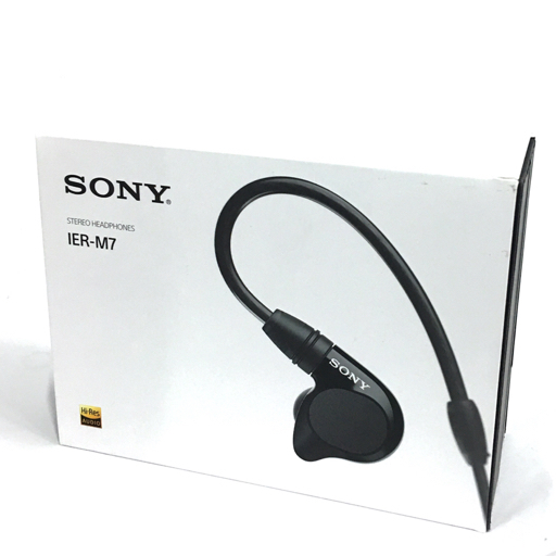 1円 SONY IER-M7 ステレオヘッドホン ハイレゾ対応 動作確認済み 付属