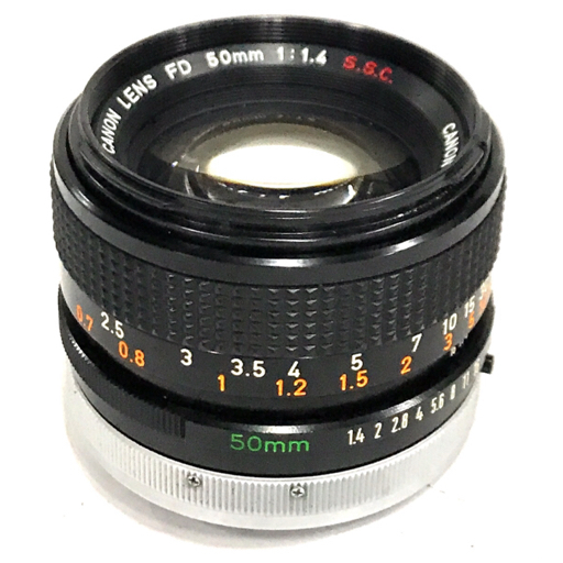 1円 Canon A-1 FD 50mm 1:1.4 S.S.C. フィルムカメラ ボディ レンズ キャノン C3491_画像8