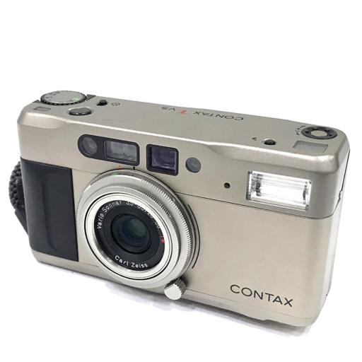 安い新品 1円 CONTAX TVS Carl Zeiss 3.5-6.5/28-56 コンパクトフィルムカメラ コンタックス L231050